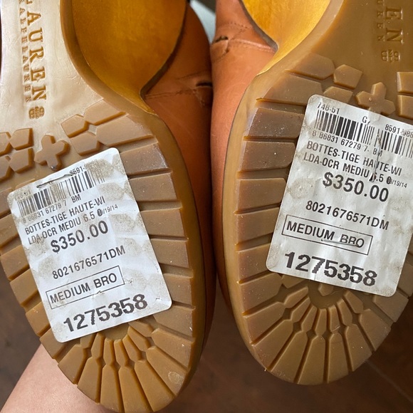 Ralph Lauren Wedge Boots - Picture 2 of 8